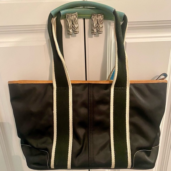 Vintage Coach Mini Hampton Sateen Tote - Picture 6 of 9